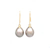 18K Hanging Earrings with Cortez Pearls