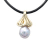 "Waves" 14K Gold Cortez Pearl Pendant